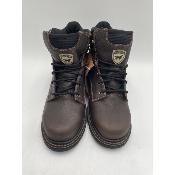 Irish Setter KITTSON 6" 83240 Women's NEW Steel-Toe Work Boot Brown US Size 11 B - Picture 6 of 11